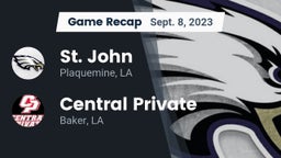 Recap: St. John  vs. Central Private  2023