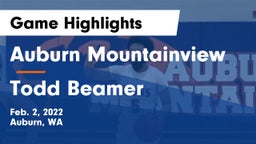 Auburn Mountainview  vs Todd Beamer  Game Highlights - Feb. 2, 2022