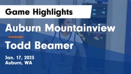 Auburn Mountainview  vs Todd Beamer  Game Highlights - Jan. 17, 2023