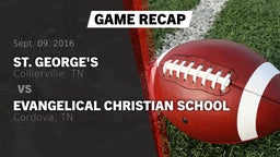 Recap: St. George's  vs. Evangelical Christian School 2016