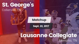 Matchup: St. George's High vs. Lausanne Collegiate  2017