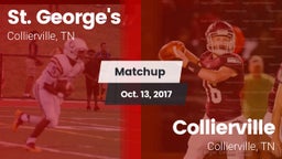 Matchup: St. George's High vs. Collierville  2017