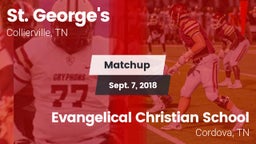 Matchup: St. George's High vs. Evangelical Christian School 2018