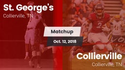 Matchup: St. George's High vs. Collierville  2018