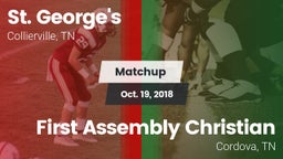 Matchup: St. George's High vs. First Assembly Christian  2018
