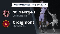 Recap: St. George's  vs. Craigmont  2019