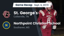 Recap: St. George's  vs. Northpoint Christian School 2019