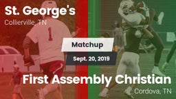 Matchup: St. George's High vs. First Assembly Christian  2019