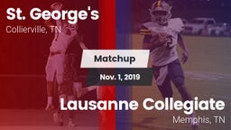 Matchup: St. George's High vs. Lausanne Collegiate  2019