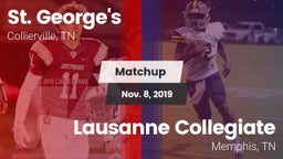 Matchup: St. George's High vs. Lausanne Collegiate  2019