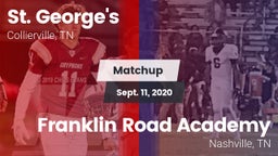Matchup: St. George's High vs. Franklin Road Academy 2020