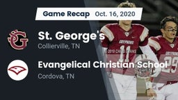 Recap: St. George's  vs. Evangelical Christian School 2020