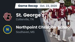 Recap: St. George's  vs. Northpoint Christian School 2020