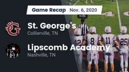 Recap: St. George's  vs. Lipscomb Academy 2020