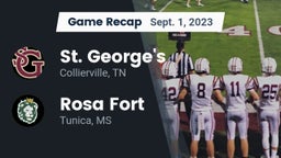 Recap: St. George's  vs. Rosa Fort  2023