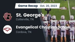 Recap: St. George's  vs. Evangelical Christian School 2023