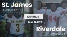 Matchup: St. James vs. Riverdale  2019