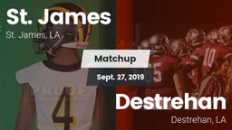 Matchup: St. James vs. Destrehan  2019