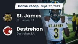 Recap: St. James  vs. Destrehan  2019