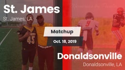 Matchup: St. James vs. Donaldsonville  2019