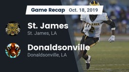 Recap: St. James  vs. Donaldsonville  2019