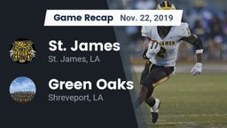 Recap: St. James  vs. Green Oaks  2019