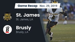 Recap: St. James  vs. Brusly  2019