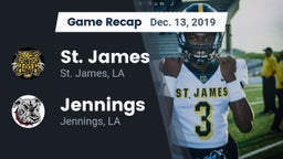 Recap: St. James  vs. Jennings  2019