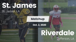 Matchup: St. James vs. Riverdale  2020