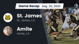 Recap: St. James  vs. Amite  2020