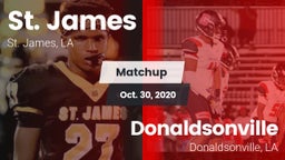 Matchup: St. James vs. Donaldsonville  2020