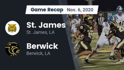 Recap: St. James  vs. Berwick  2020