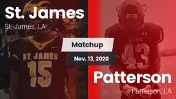 Matchup: St. James vs. Patterson  2020