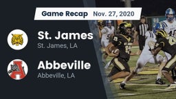 Recap: St. James  vs. Abbeville  2020