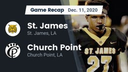 Recap: St. James  vs. Church Point  2020
