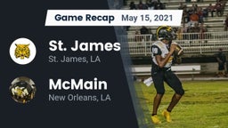Recap: St. James  vs. McMain  2021
