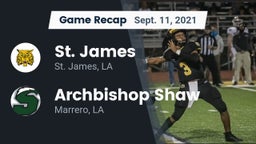 Recap: St. James  vs. Archbishop Shaw  2021