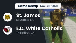 Recap: St. James  vs. E.D. White Catholic  2020