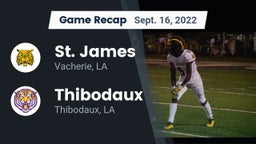 Recap: St. James  vs. Thibodaux  2022