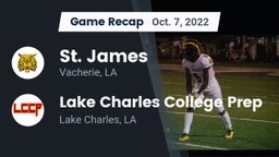 Recap: St. James  vs. Lake Charles College Prep 2022