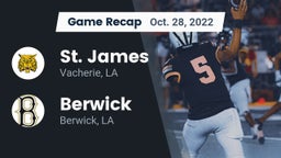 Recap: St. James  vs. Berwick  2022