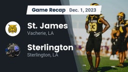 Recap: St. James  vs. Sterlington  2023