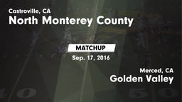 Matchup: North Monterey Count vs. Golden Valley  2016