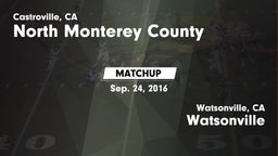 Matchup: North Monterey Count vs. Watsonville  2016