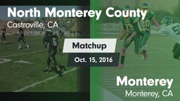 Matchup: North Monterey Count vs. Monterey  2016