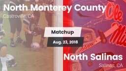 Matchup: North Monterey Count vs. North Salinas  2018