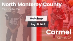 Matchup: North Monterey Count vs. Carmel  2018