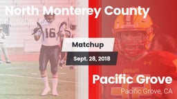 Matchup: North Monterey Count vs. Pacific Grove  2018
