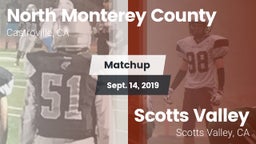 Matchup: North Monterey Count vs. Scotts Valley  2019