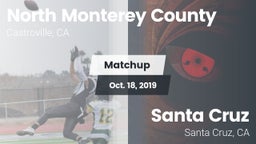 Matchup: North Monterey Count vs. Santa Cruz  2019